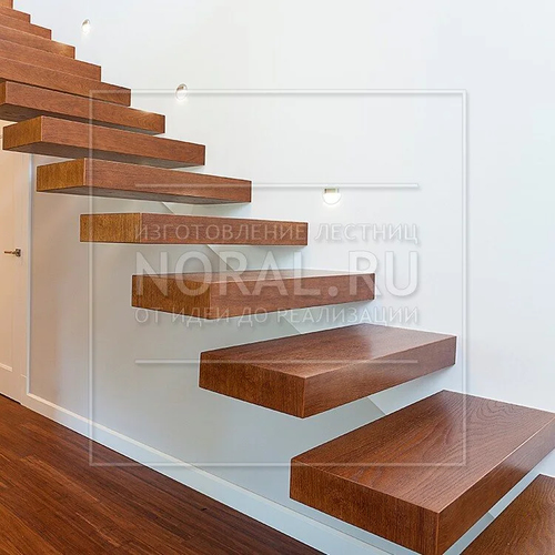 Лестница в стиле минимализм
